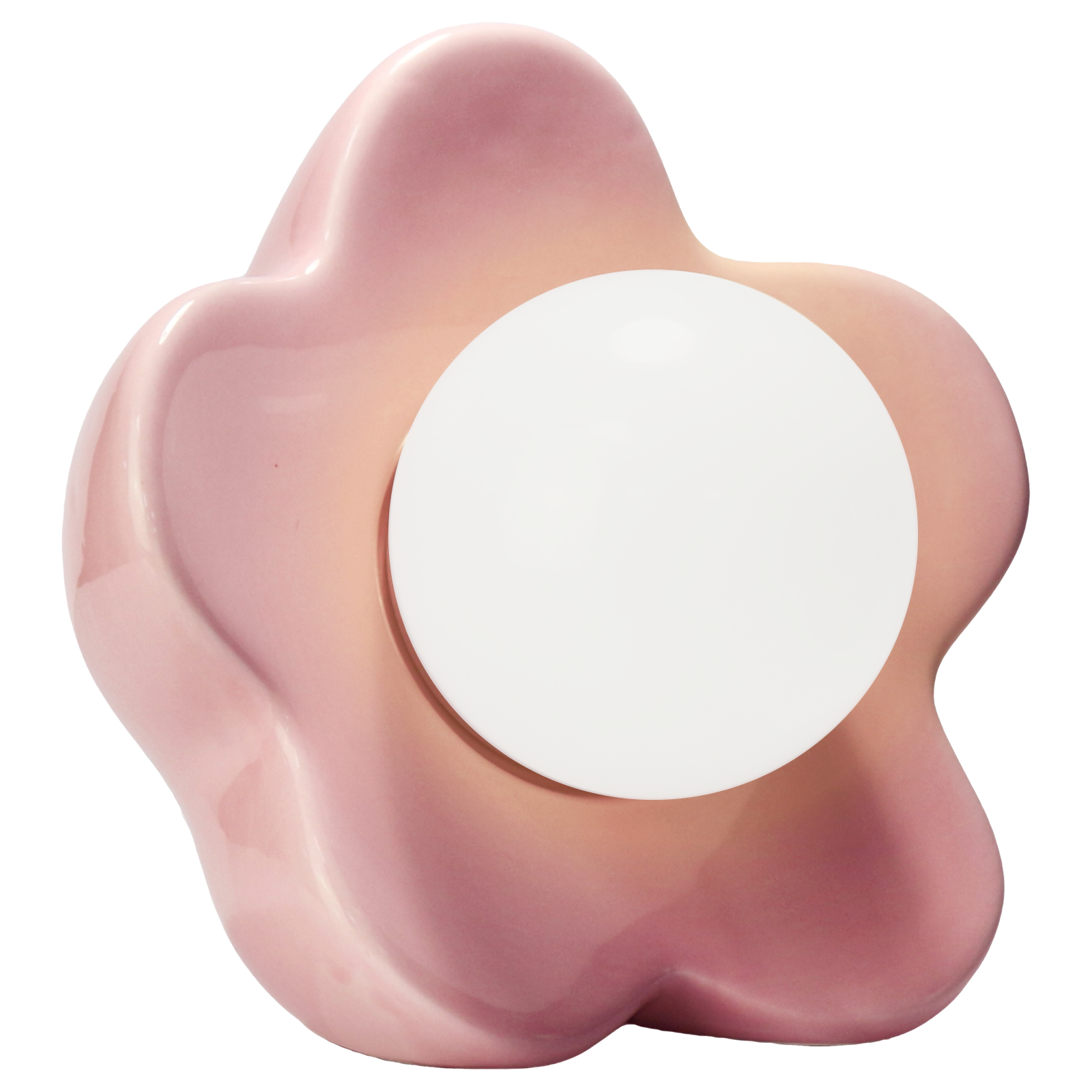 Arlec Pink Ceramic Flower Lamp