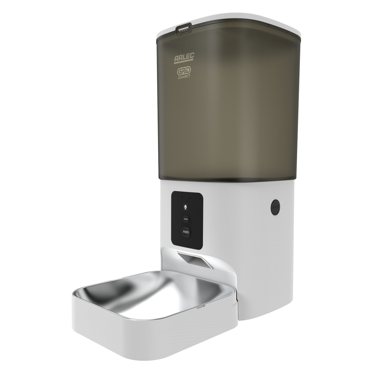 Arlec White Grid Connect Smart 6L Pet Feeder