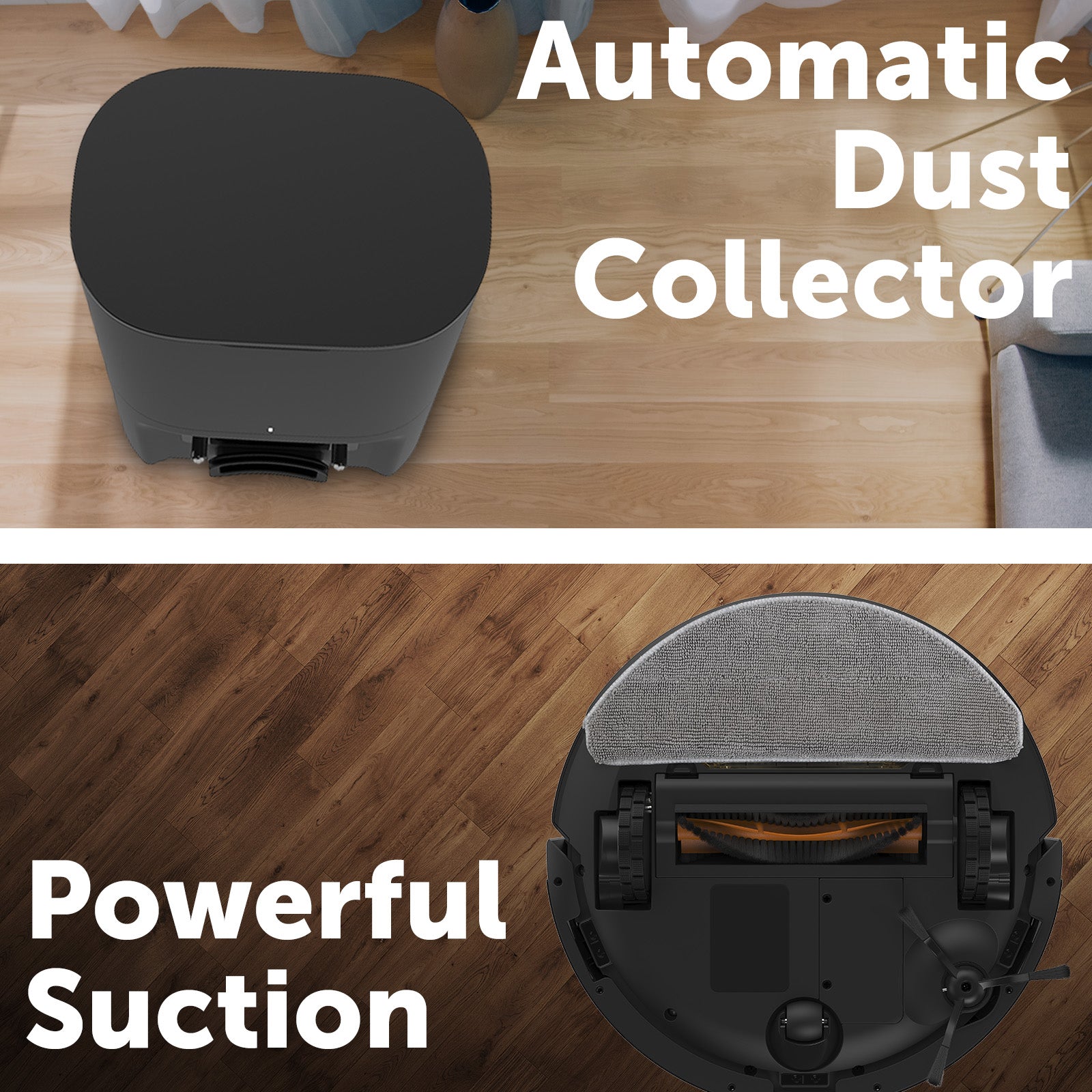 Arlec Lumiray Plus Grid Connect Smart Laser Robotic Vacuum With Dust Collector