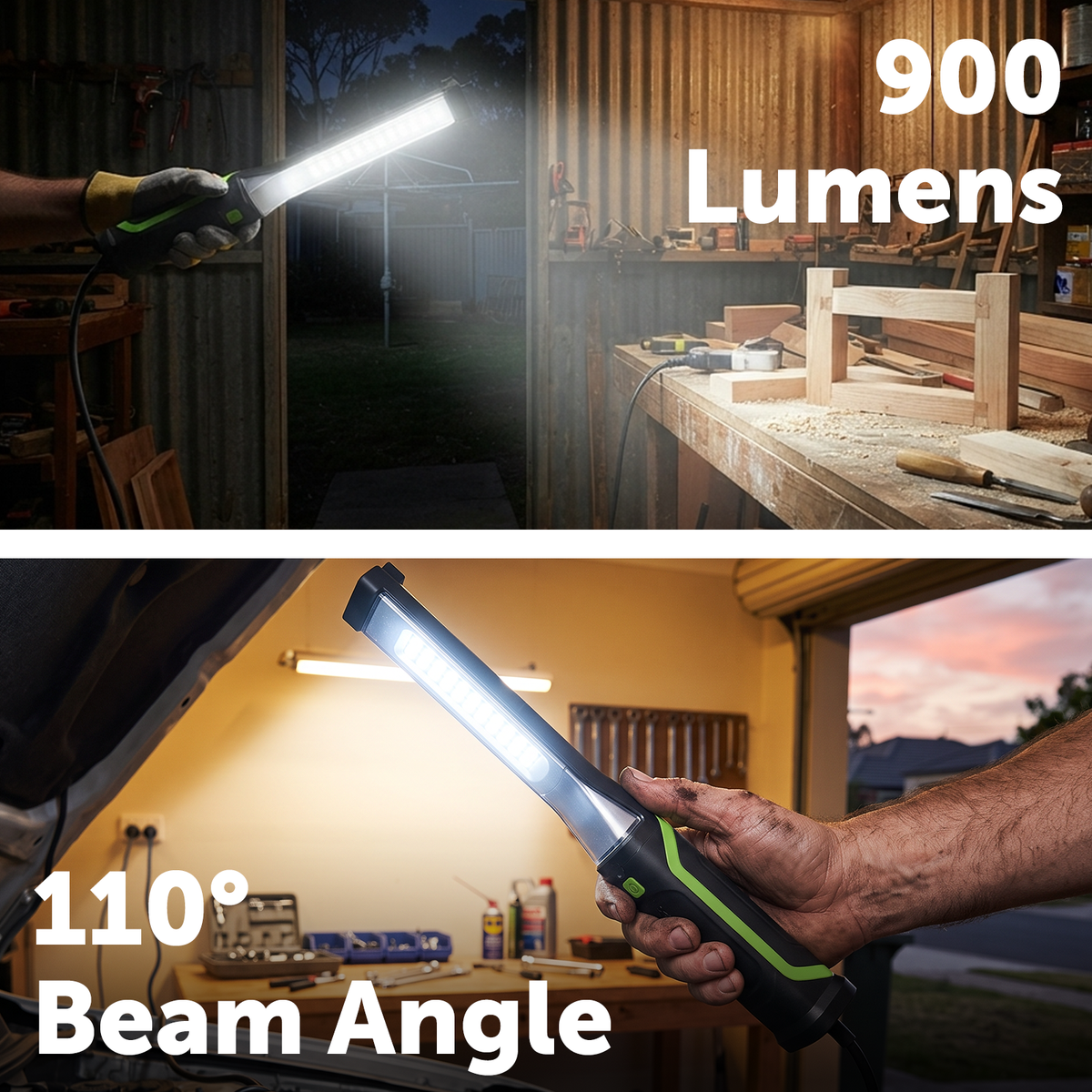 Arlec 900lm LED Handheld Worklight