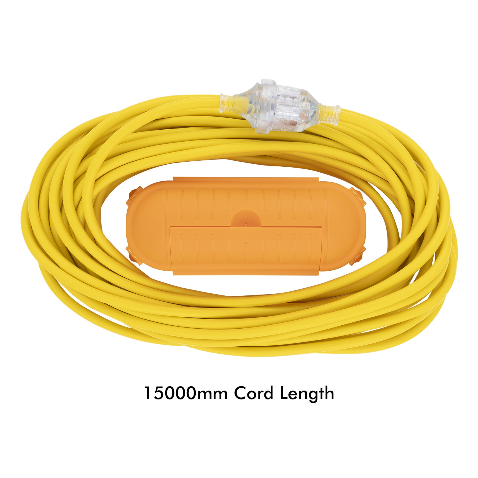 Arlec 15m Heavy Duty Extension Lead With Bonus IP44 Cord Safety Box