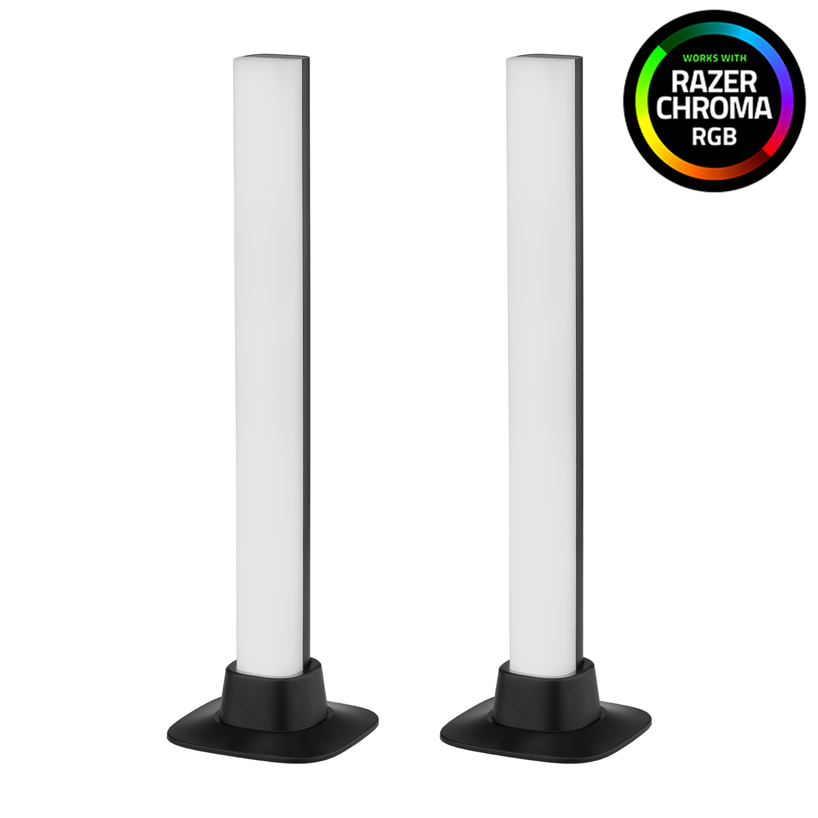 Arlec Grid Connect Smart RGB Desk Lights Twin Pack with Razer Chroma