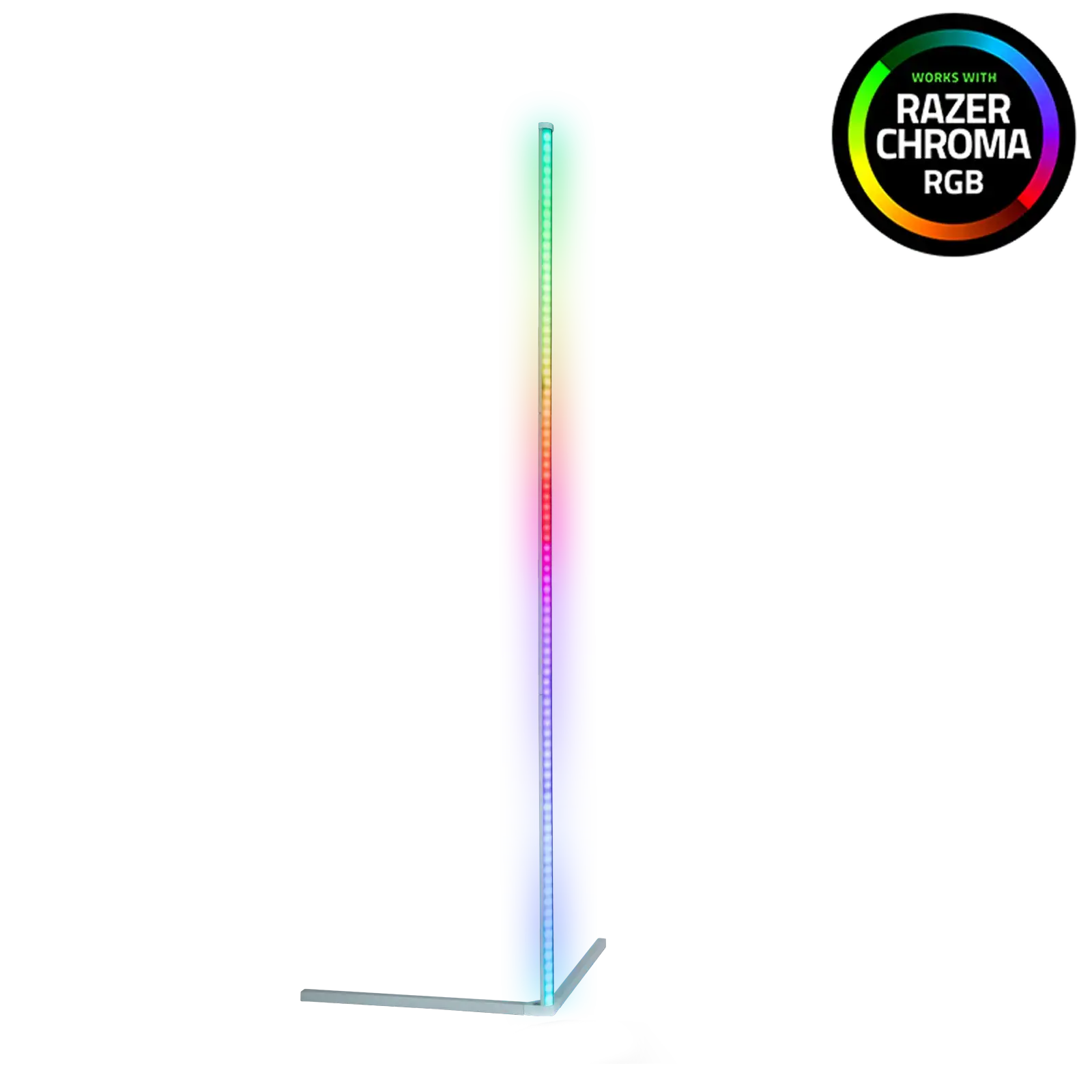 RGB LED wall light panel with multicolor glow, works with Razer Chroma RGB