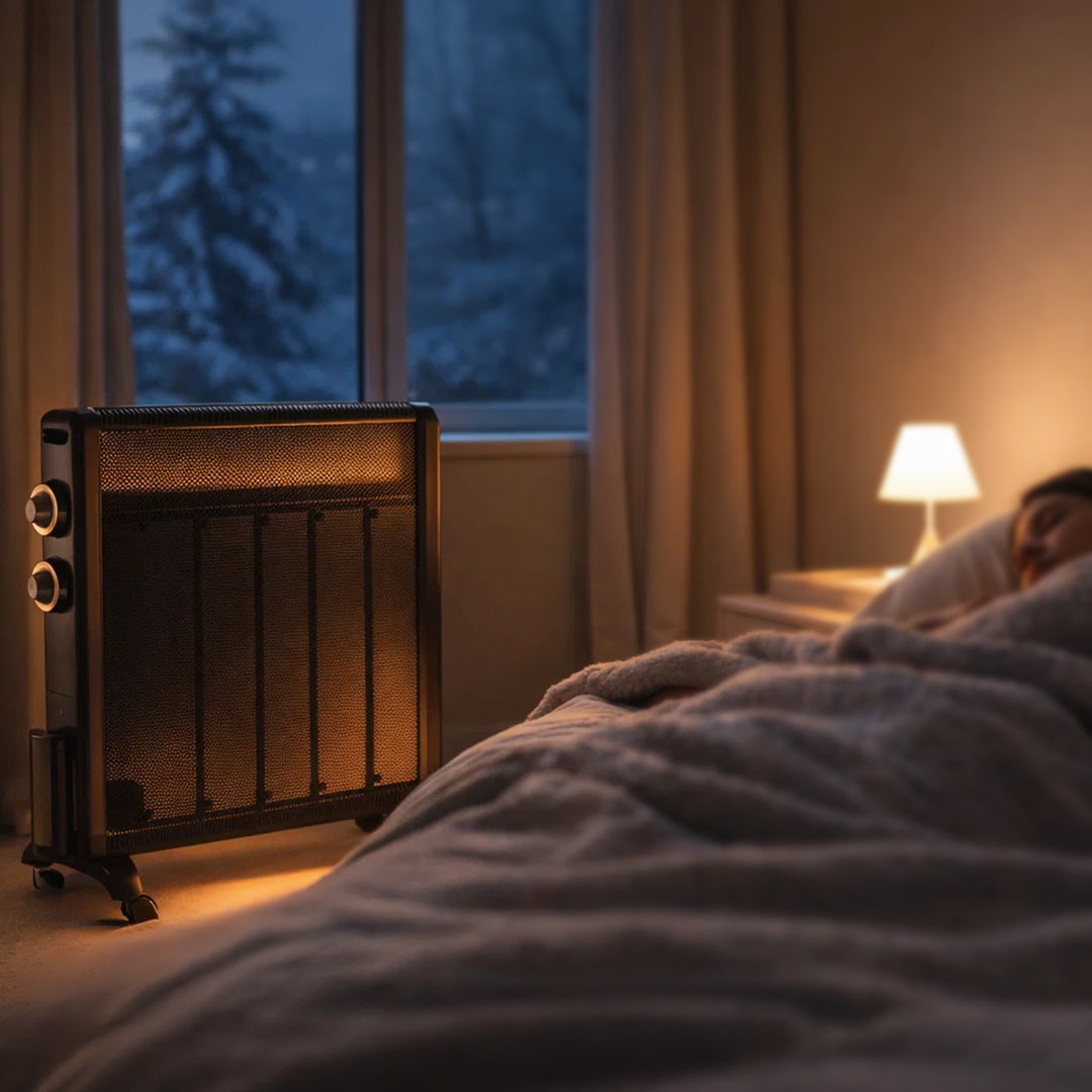 Best Heater for Bedroom Quiet, Safe, All Night Comfort