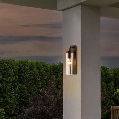 Arlec Black Ashley Exterior Wall Light