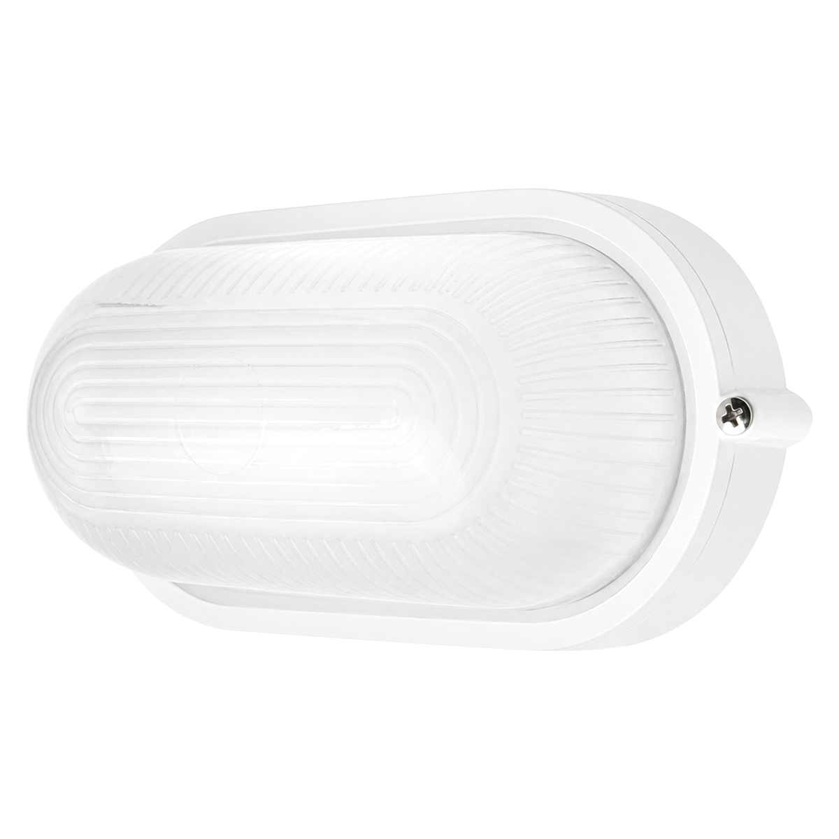 Arlec White Large Base Frosted Glass Diffuser Oval Bunker