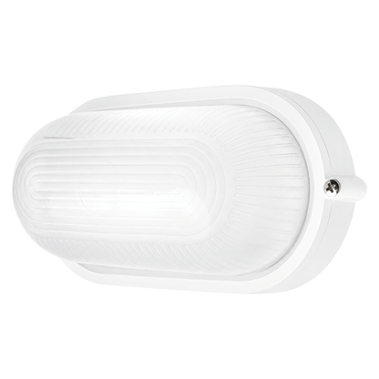 Arlec White Large Base Frosted Glass Diffuser Oval Bunker
