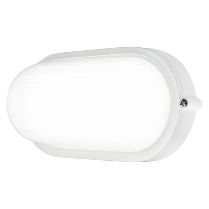 Arlec White Medium Base Frosted Glass Diffuser Oval Bunker