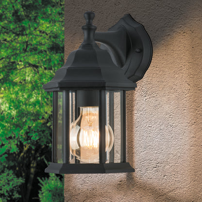 Arlec Halton Black Exterior Coach Light