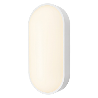 Arlec White Apex 10W Oval Led Bunker