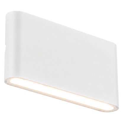 Arlec White Doppia Medium LED CCT Up & Down Wall Light