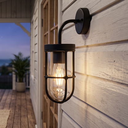 Arlec Black Norwest Wall Light