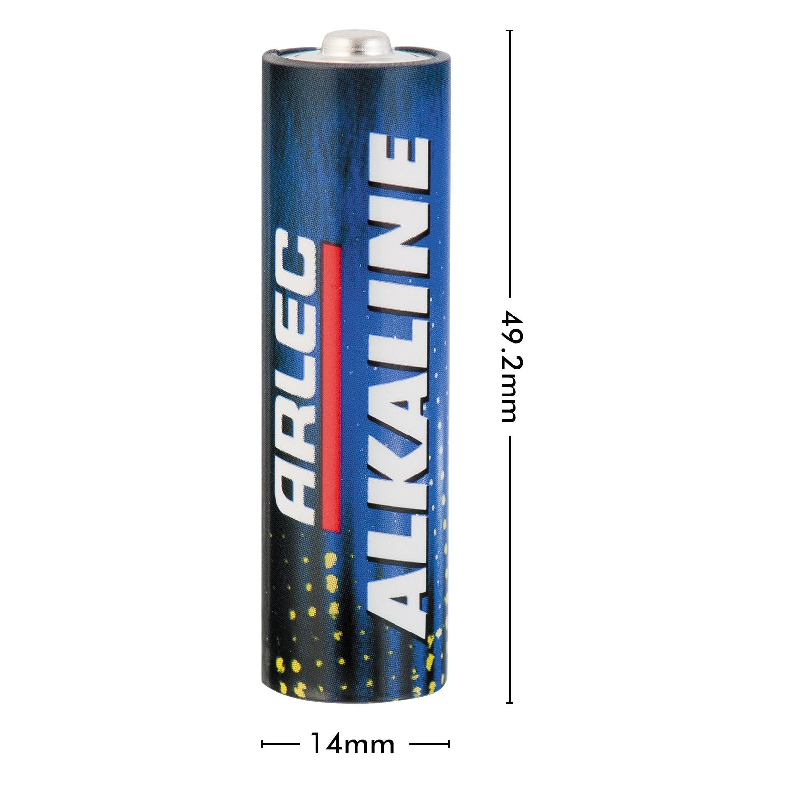 12 pack AA alkaline batteries – Arlec long lasting household use