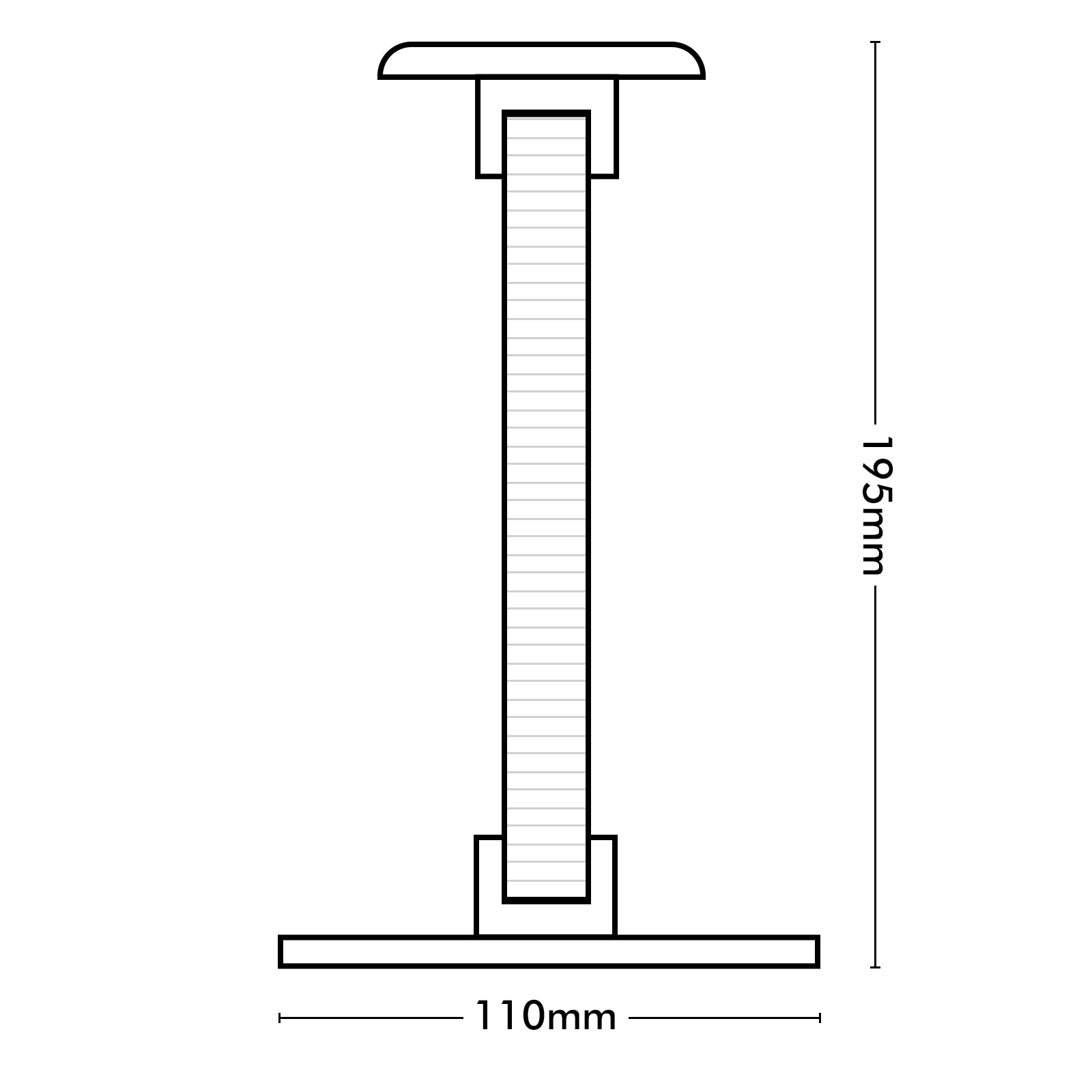 Arlec Black RGB Headphone Stand