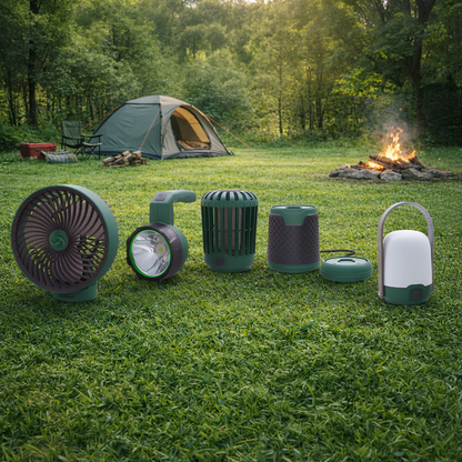 Arlec 4-in-1 Rechargeable Modular Utility Kit