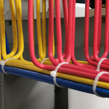 Arlec 150 x 3.5mm Natural Cable Ties 200 Pack for cable organisation