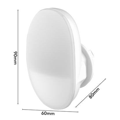 Arlec mini plug-in LED nightlight, compact energy-saving lamp for hallways & bathrooms