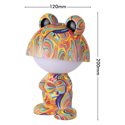 Arlec Small Graffiti Standing Frog