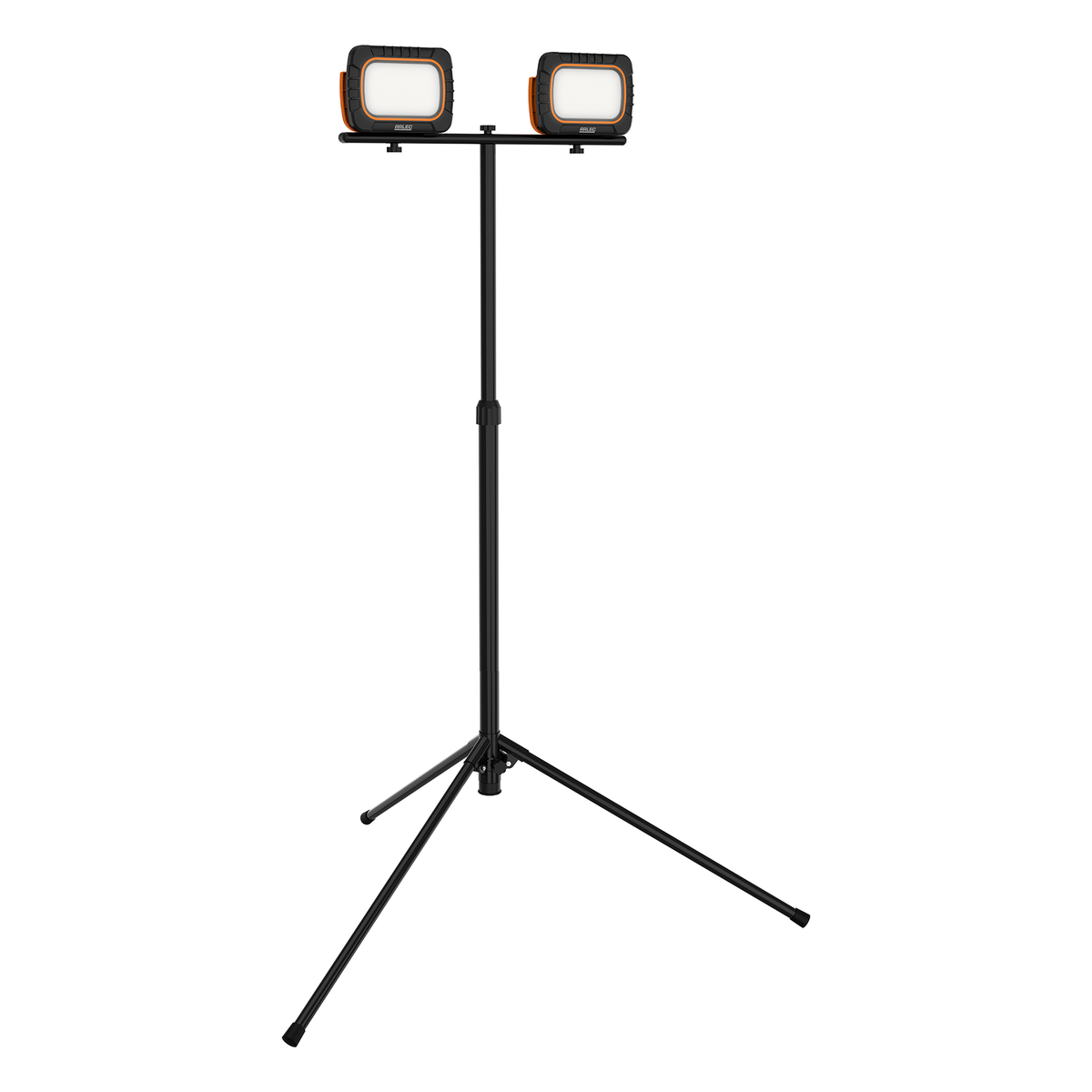 Arlec 40W 4000lm Rechargeable Dual Head LED Tripod Worklight