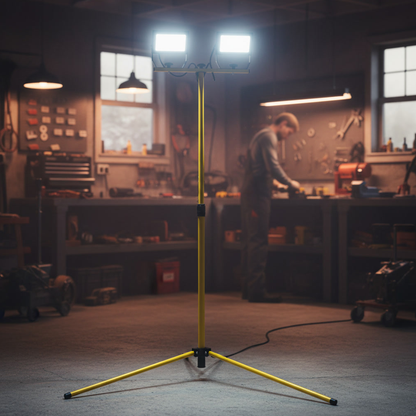 Arlec 40W 4000lm Dual Head LED Tripod Worklight