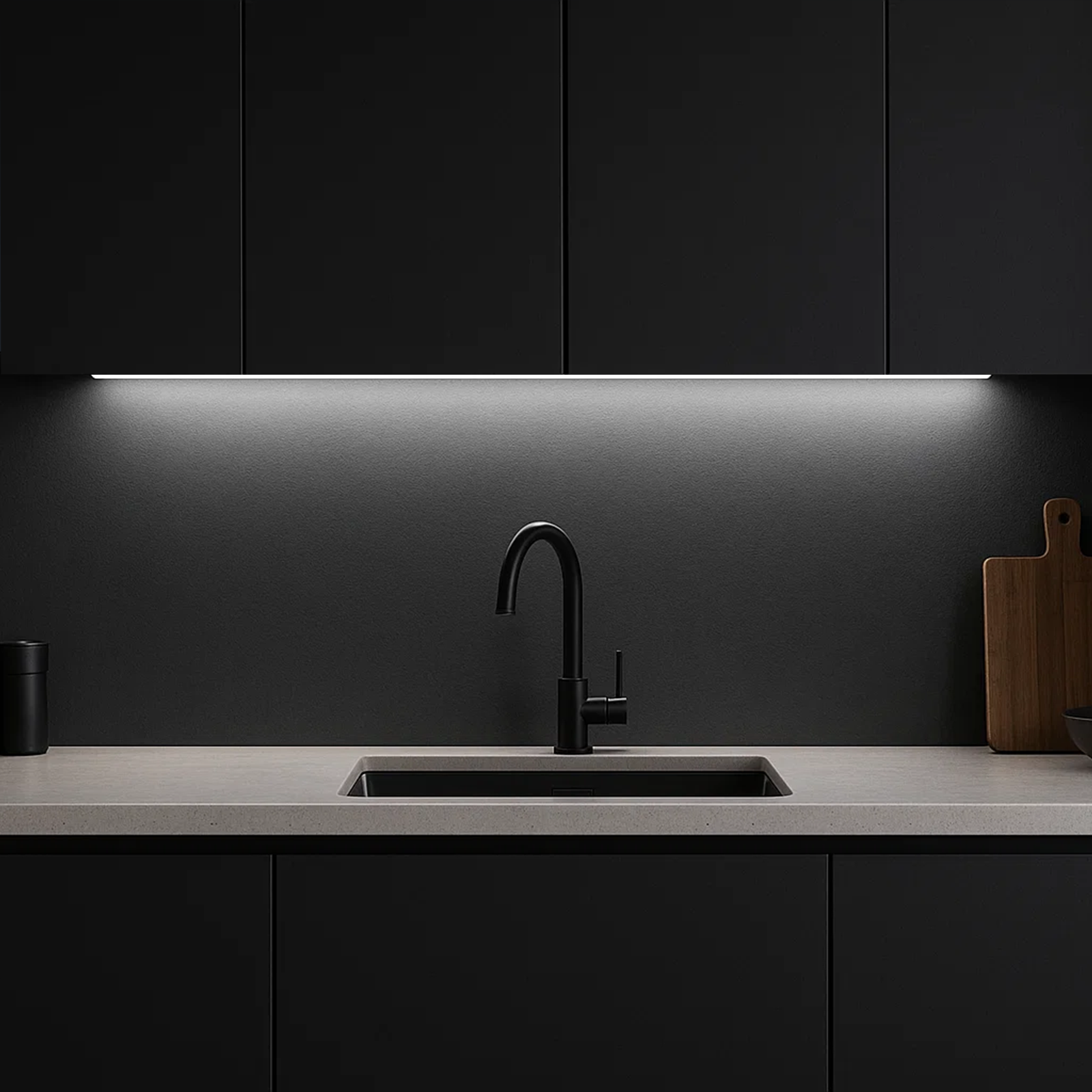 Arlec 1m CW Battery Strip Light