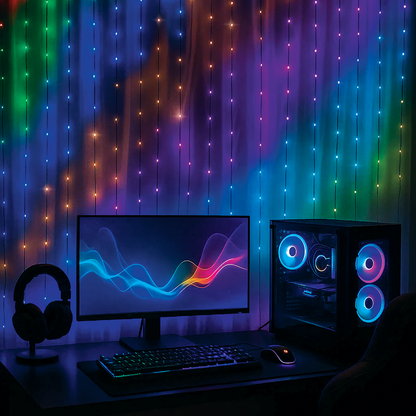 Arlec Grid Connect Smart 2m x 2m Pixel Curtain Light