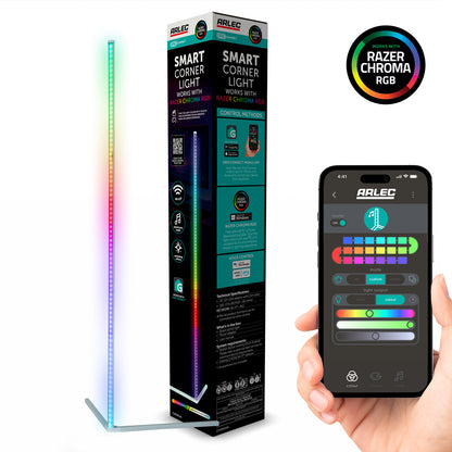 Arlec Grid Connect Smart RGB Corner Light with Razer Chroma
