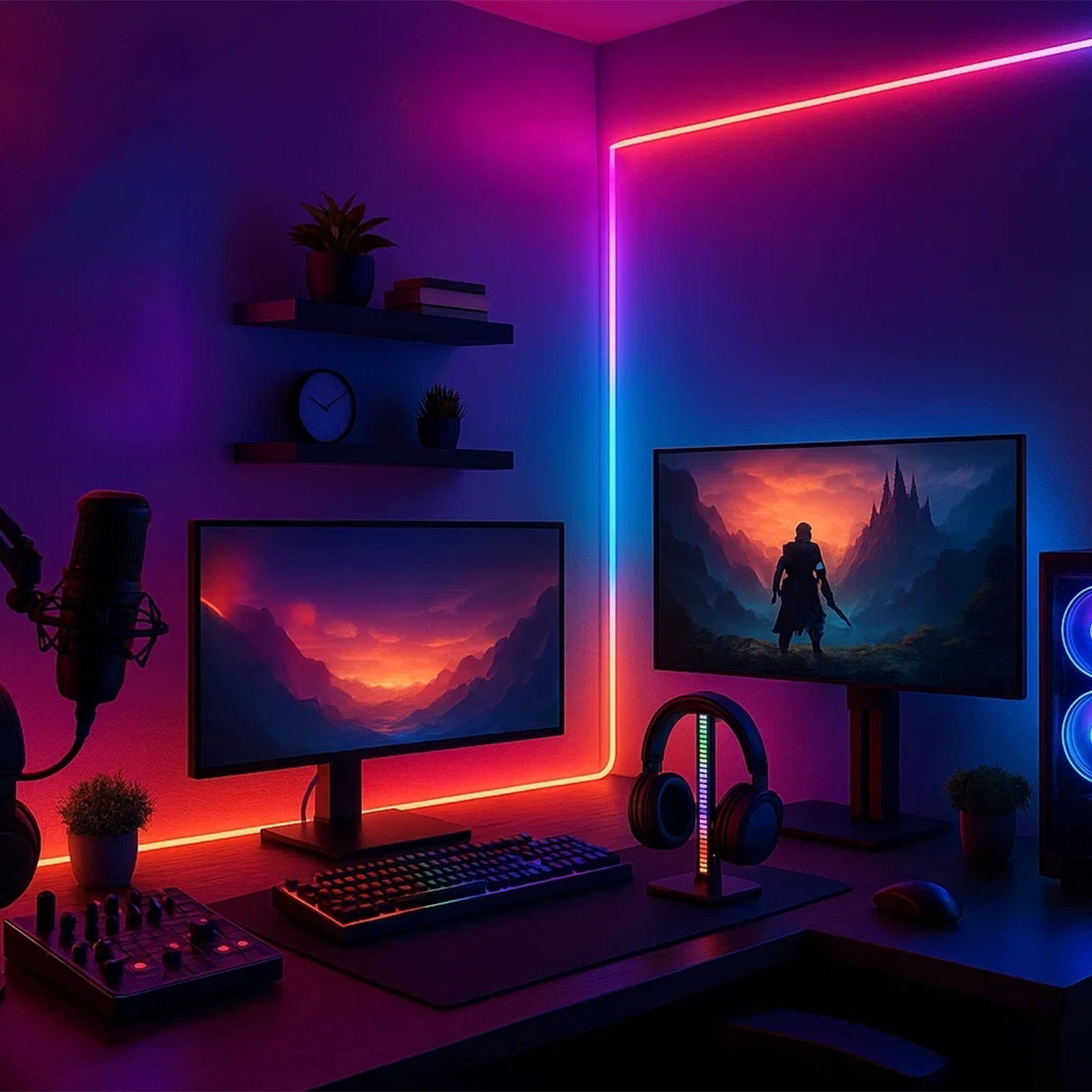 Arlec White 5m Grid Connect Smart LED Strip Light