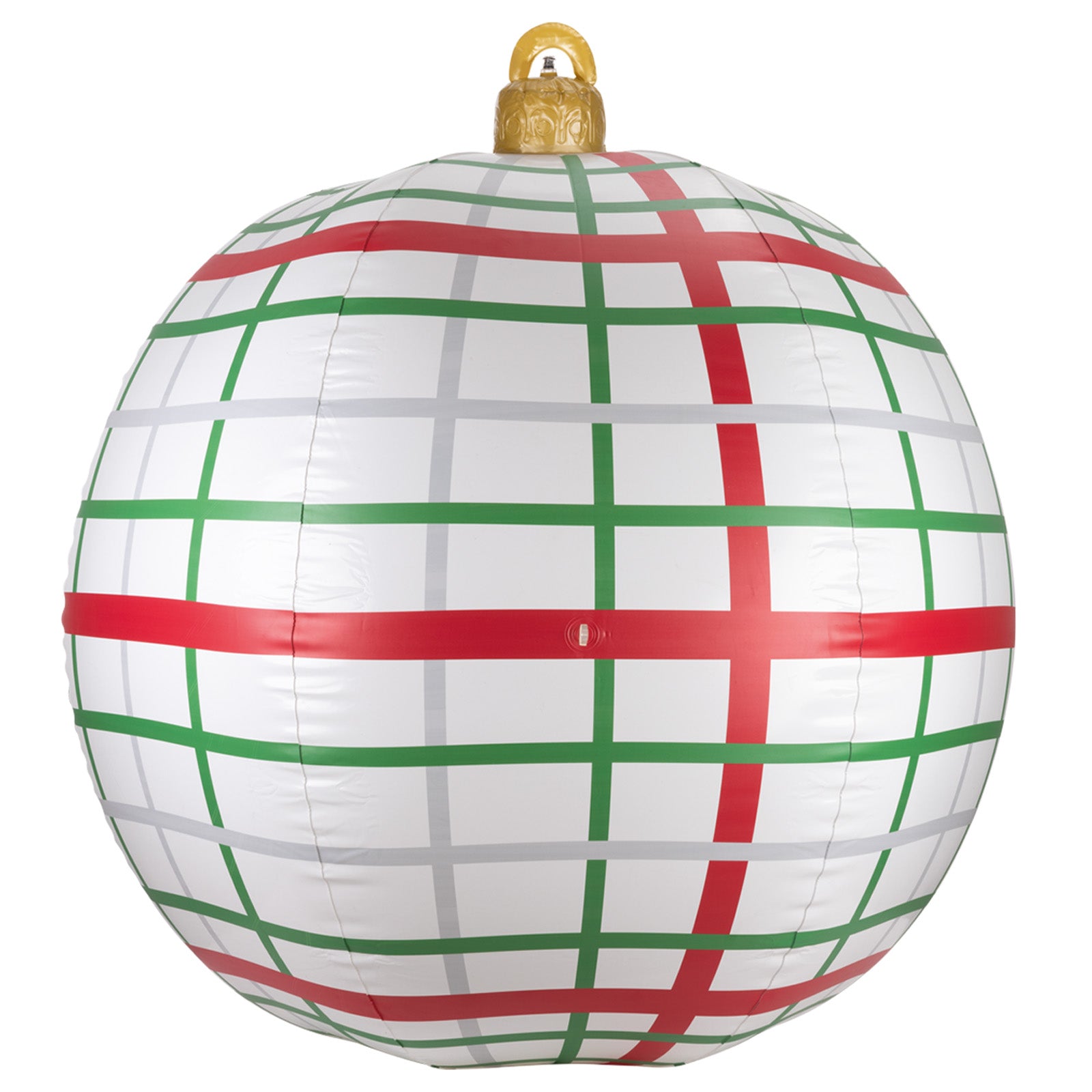 Arlec 1.2m inflatable multicolour bauble – PVC Christmas yard ornament with durable finish for festive outdoor decor