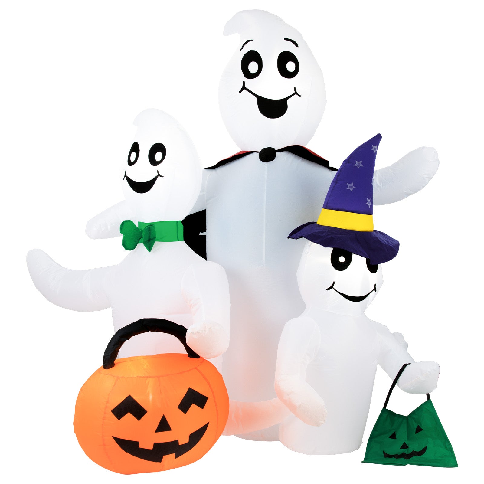 Arlec 1.8m Halloween inflatable with 3 ghosts – self-inflating LED display for indoor and outdoor settings
