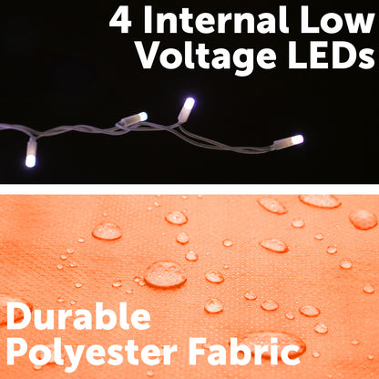 Arlec 1.8m Halloween inflatable with 4 pumpkins – bright LED lights and durable design for festive décor