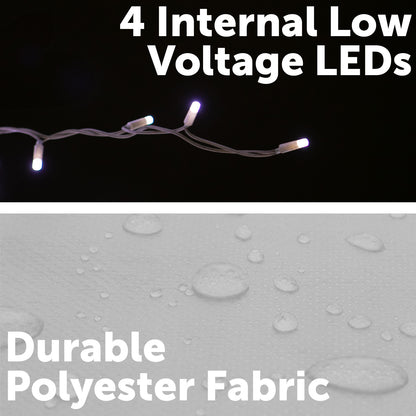 Arlec 1.8m Halloween inflatable with pumpkin and 3 ghosts – durable LED-lit decoration for Halloween