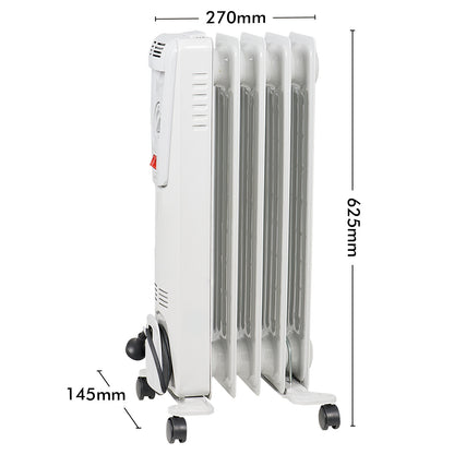 Arlec 1000W compact oil heater