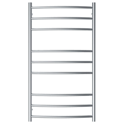 Arlec 100W stainless steel 9 bar heated towel rail for warming and drying towels