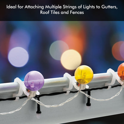 Arlec 100 Entertainment Light Multi Purpose Clips - outdoor lighting solution