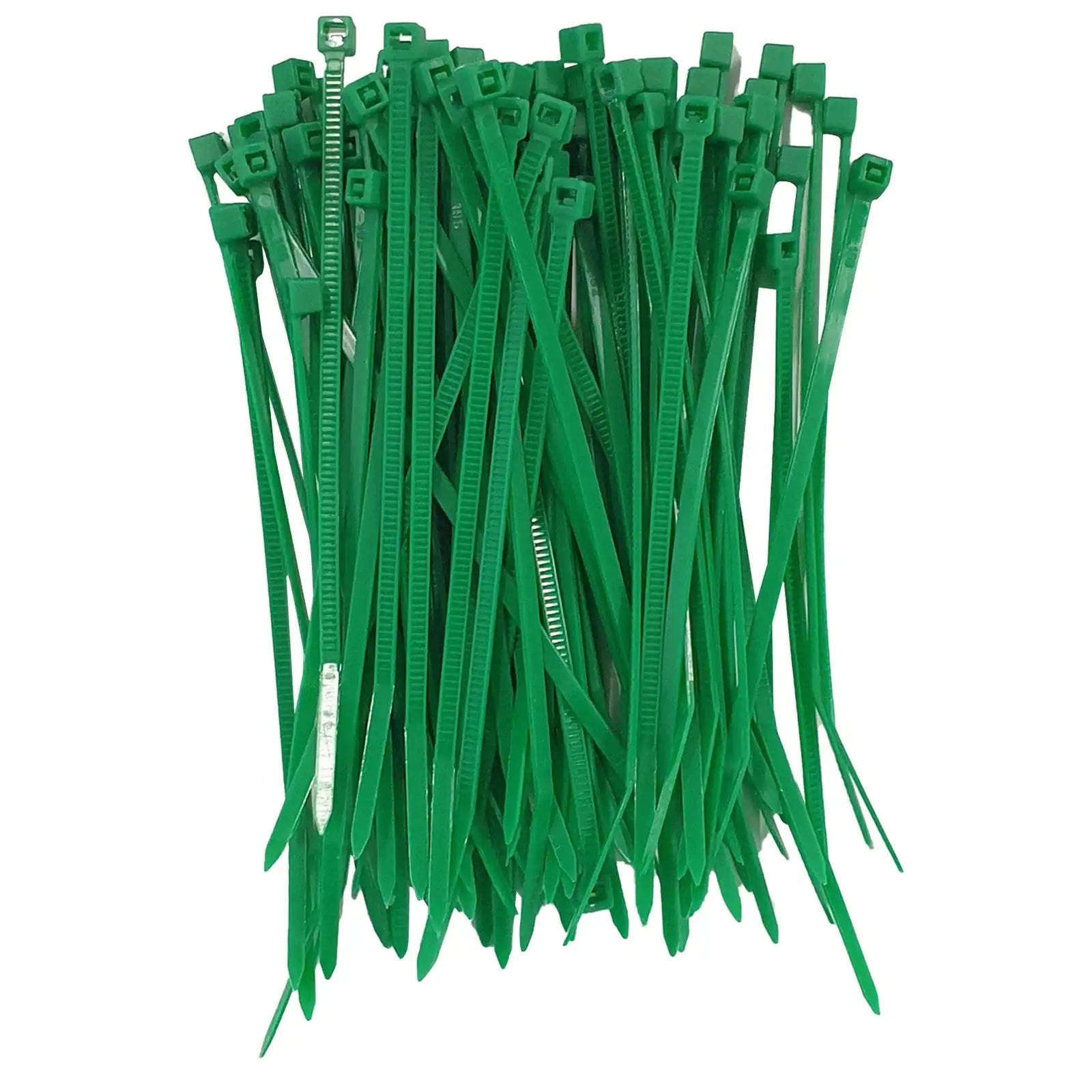 Arlec 100 x 2.5mm Green Cable Ties 100PK for wire management