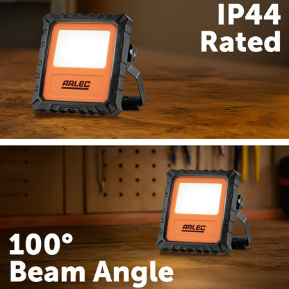 Arlec 10W rechargeable LED work light – 700lm portable lighting with USB charging