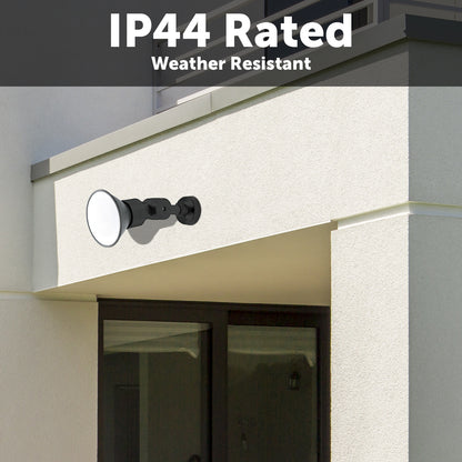 Arlec 10W LED fixed floodlight – hardwired outdoor security light with 5700K daylight and IP44 weather-resistant design