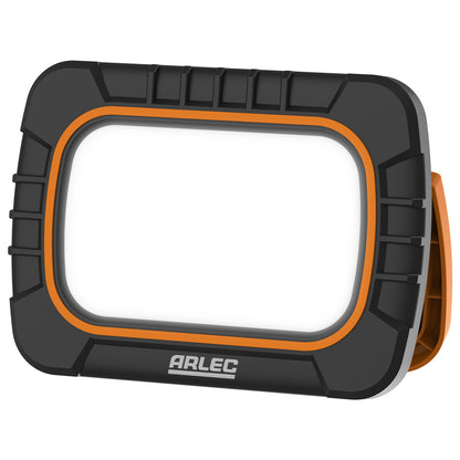 Arlec 10W rechargeable LED work light – IP44, USB-C charging, 800lm output