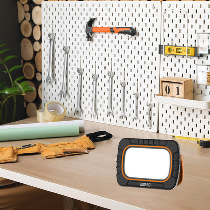Arlec 10W rechargeable LED work light – IP44, USB-C charging, 800lm output