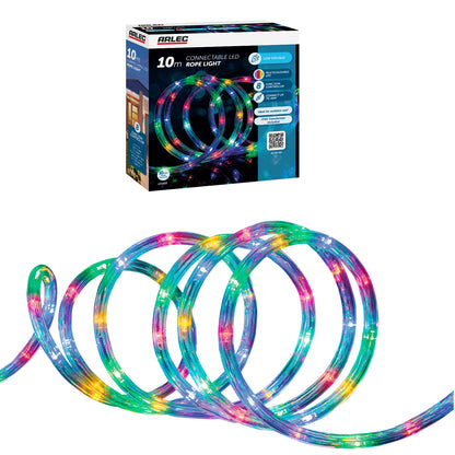 Arlec 10m Multi-colour Festive LED Light Rope