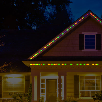 Arlec 10m multicolour LED rope light with 8 light functions and connectable design