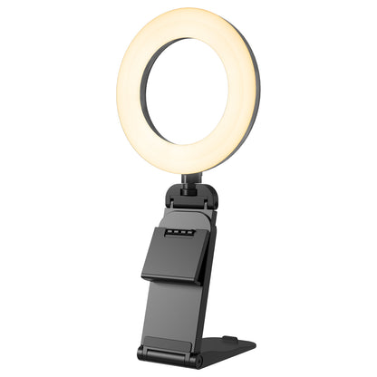 12cm streaming ring light with CCT control by Arlec, compact video light