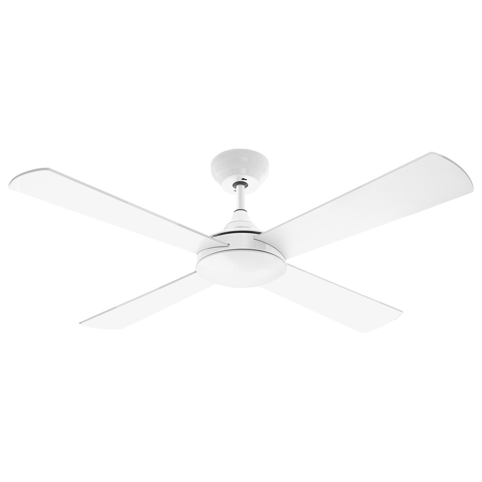 Arlec 130cm smart white ceiling fan with remote and 4 plywood blades