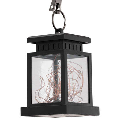 Arlec 13cm decorative fairy light solar lantern – garden ambient outdoor lighting