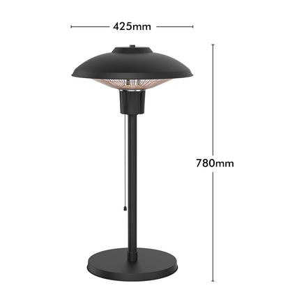 Arlec 1500W tabletop heater
