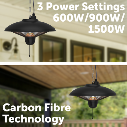 Arlec 1500W hanging infrared heater
