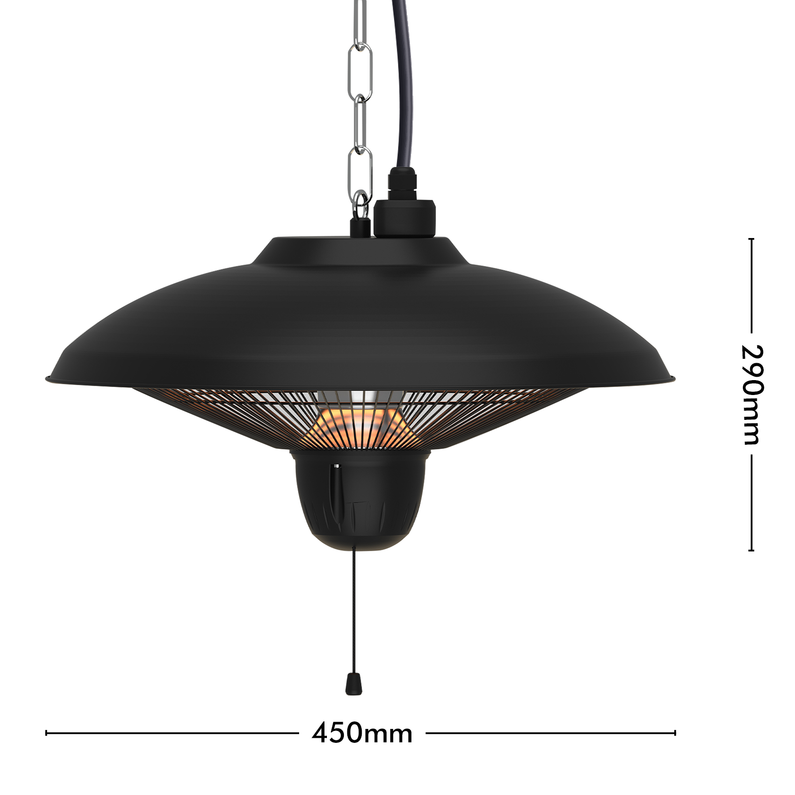 Arlec 1500W hanging infrared heater