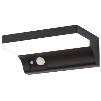 Arlec 150L Premium Solar LED Wall Light With Motion Sensor - solar powered light, motion sensor light, exterior wall light, energy efficient LED