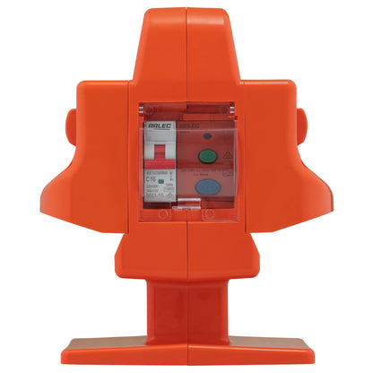 Arlec 15A Heavy Duty Power Block with FS Type RCD Safety Switch for industrial use